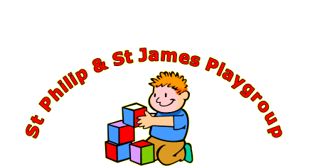 St Philip & St James Playgroup Logo and Homepage Link